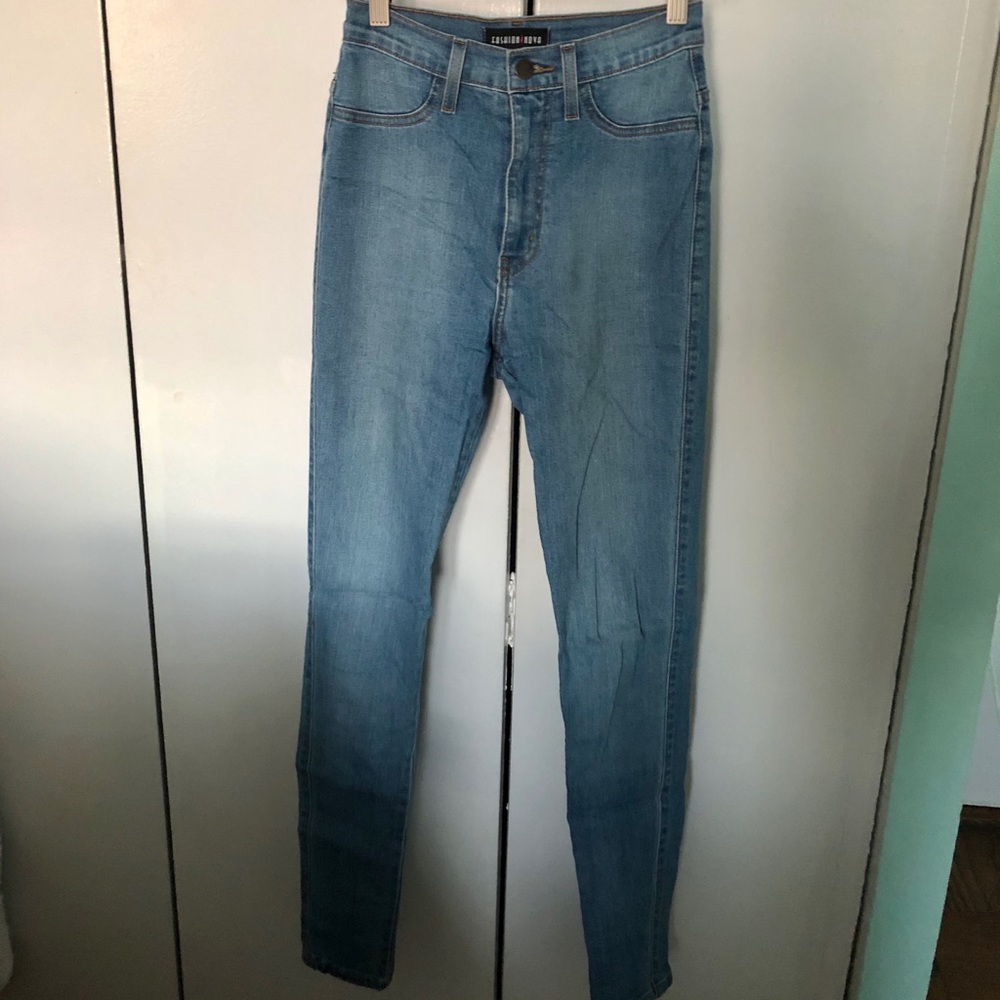 High Waisted Skinny Jeans